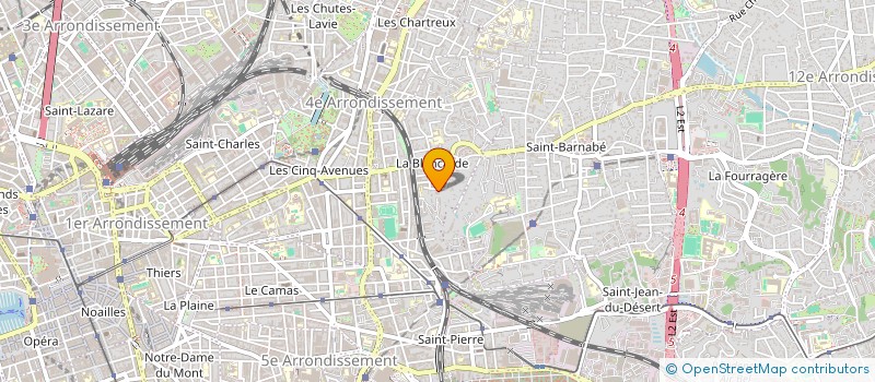 localisation de l'entreprise MADAME AGNES BOYER à MARSEILLE