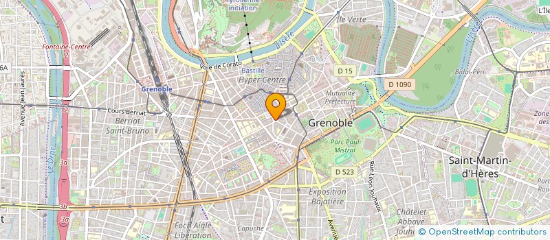 localisation de l'entreprise MADAME AGNES BRACHET à GRENOBLE