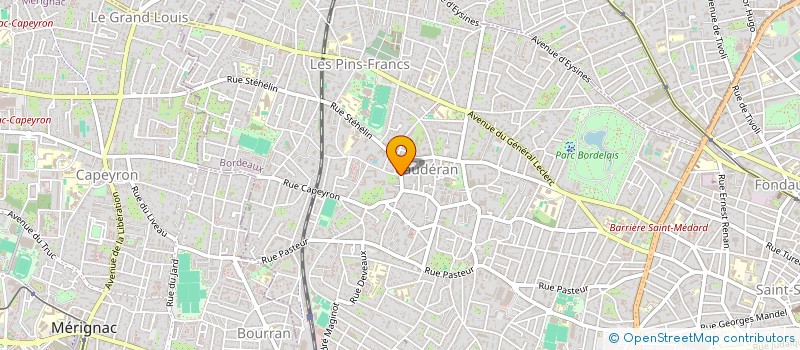 localisation de l'entreprise MADAME AGNES BRAURE  BORDEAUX