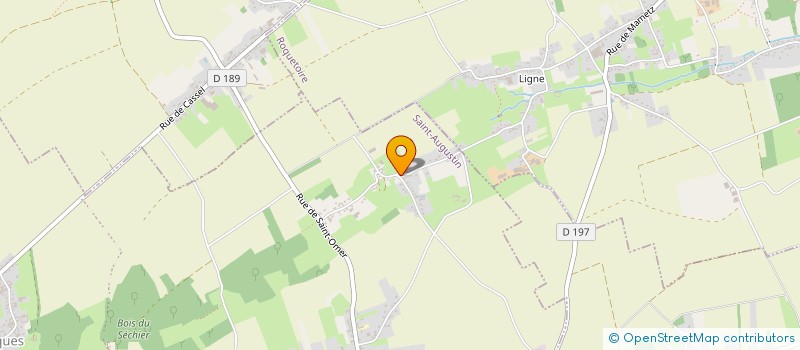 localisation de l'entreprise MADAME AGNES BREEMERSCH  ISBERGUES