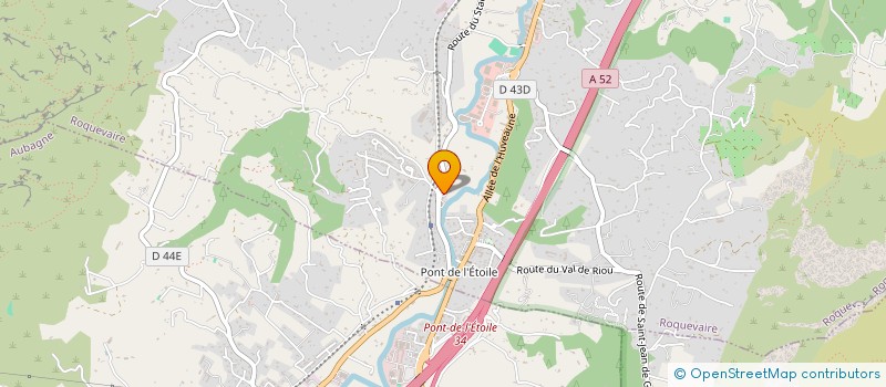 localisation de l'entreprise MADAME AGNES BREMONDY  ROQUEVAIRE