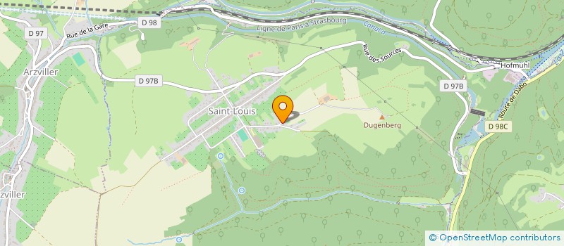 localisation de l'entreprise MADAME AGNES BRUCKER  SAINT-LOUIS