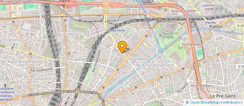 localisation de l'entreprise MADAME AGNES BRUN  PARIS