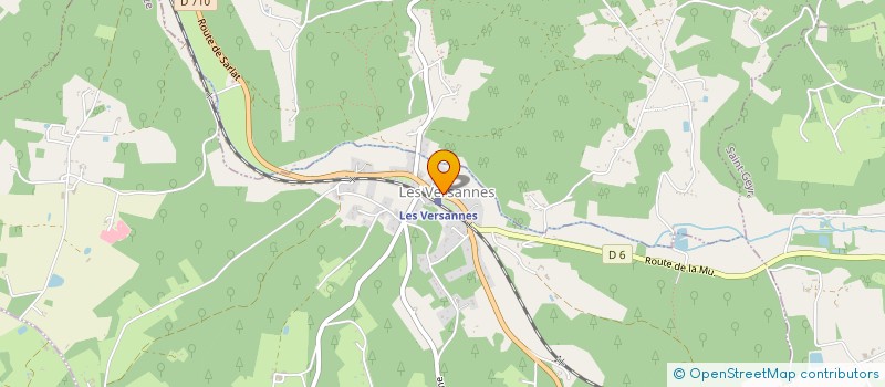 localisation de l'entreprise MADAME AGNES BRUNEAU  LA DOUZE