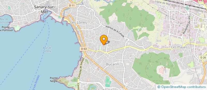 localisation de l'entreprise MADAME AGNES BRUSCA à SIX-FOURS-LES-PLAGES