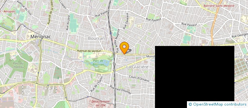 localisation de l'entreprise MADAME AGNES CABOBLANCO à BORDEAUX