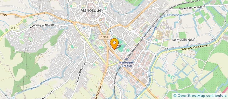 localisation de l'entreprise MADAME AGNES CABRERA à MANOSQUE