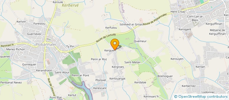 localisation de l'entreprise MADAME AGNES CARRON  PLOBANNALEC-LESCONIL