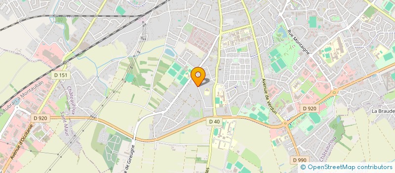 localisation de l'entreprise MADAME AGNES CHAMBON à CHATEAUROUX