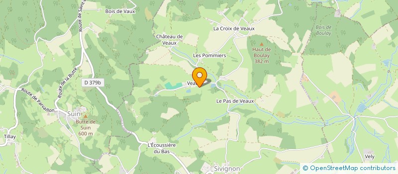 localisation de l'entreprise MADAME AGNES CHARVET  VEROSVRES