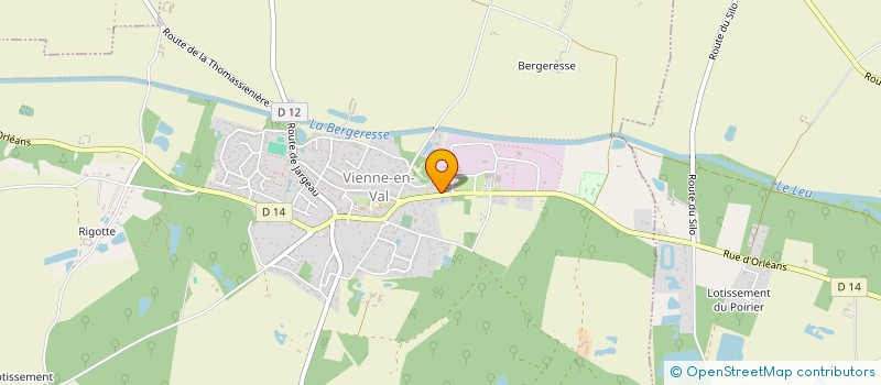 localisation de l'entreprise MADAME AGNES CHATELIN à VANNES-SUR-COSSON