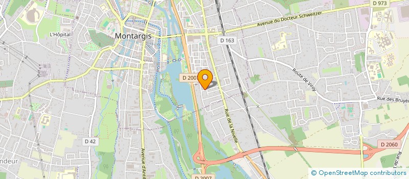 localisation de l'entreprise MADAME AGNES CHERMANNE à MONTARGIS