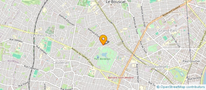 localisation de l'entreprise MADAME AGNES CHICHE à BORDEAUX