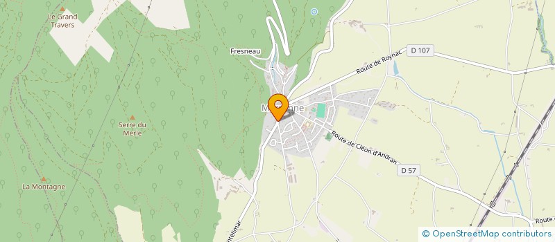 localisation de l'entreprise MADAME AGNES CISCARDI  MARSANNE