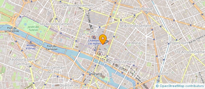 localisation de l'entreprise MADAME AGNES CITRO à PARIS