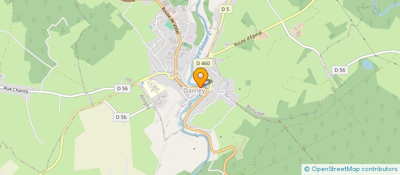 localisation de l'entreprise MADAME AGNES CLAUDE  DARNEY