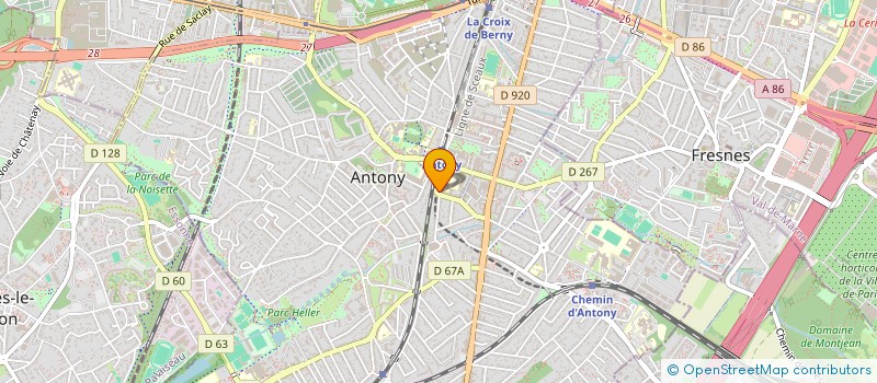 localisation de l'entreprise MADAME AGNES CLERAMBAULT à ANTONY