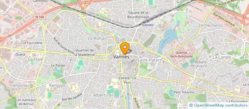 localisation de l'entreprise MADAME AGNES COGOLUEGNES à VANNES