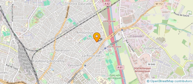 localisation de l'entreprise MADAME AGNES COLIN à TOULOUSE