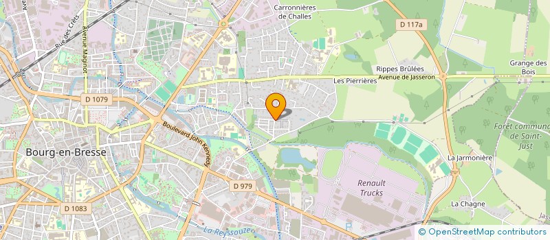 localisation de l'entreprise MADAME AGNES CONVERT à BOURG-EN-BRESSE