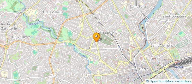 localisation de l'entreprise MADAME AGNES COSNEAU à NANTES