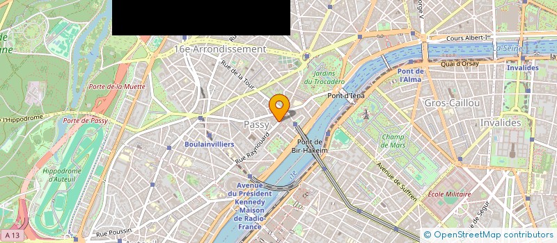 localisation de l'entreprise MADAME AGNES COUSIN  PARIS