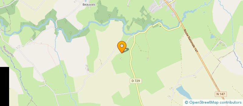 localisation de l'entreprise MADAME AGNES COUTURIER  PINDRAY