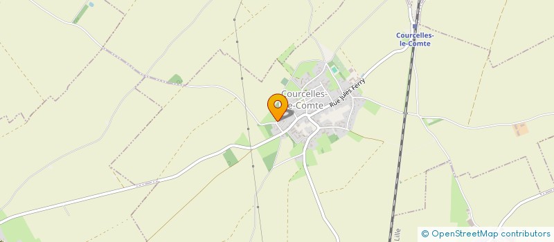 localisation de l'entreprise MADAME AGNES DA FONSECA  COURCELLES-LE-COMTE