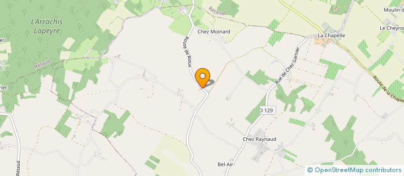 localisation de l'entreprise MADAME AGNES DAMIENS  RIOUX