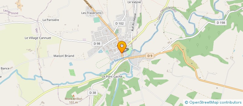 localisation de l'entreprise MADAME AGNES DAUGUET à GAVRAY-SUR-SIENNE