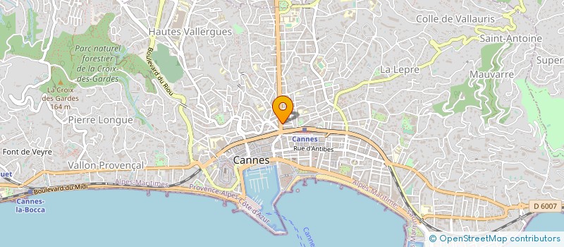 localisation de l'entreprise MADAME AGNES DE CREA à CANNES
