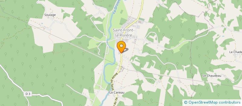 localisation de l'entreprise MADAME AGNES DE FRANCE  SAINT-FRONT-LA-RIVIERE