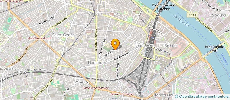 localisation de l'entreprise MADAME AGNES DE TINTENIAC  BORDEAUX