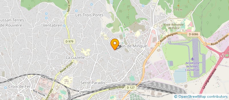 localisation de l'entreprise MADAME AGNES DEFAUT  NIMES