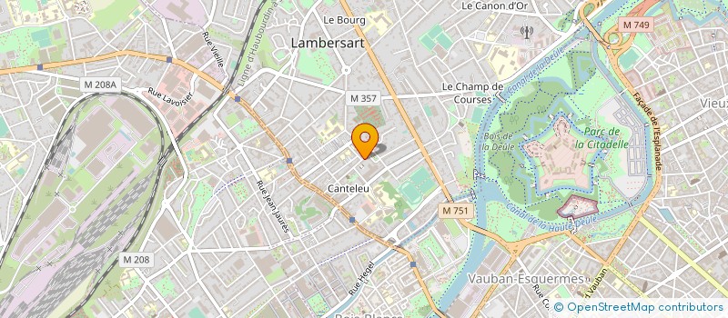 localisation de l'entreprise MADAME AGNES DEGAND à LAMBERSART