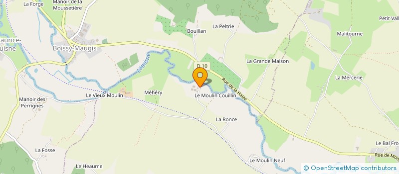 localisation de l'entreprise MADAME AGNES DELALONDRE à MOUTIERS-AU-PERCHE