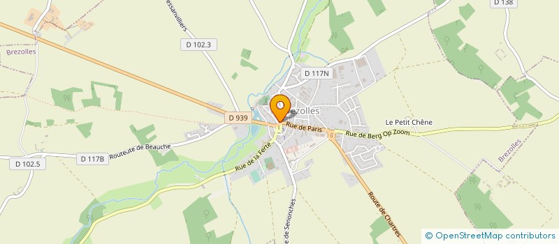 localisation de l'entreprise MADAME AGNES DELATTRE à BREZOLLES