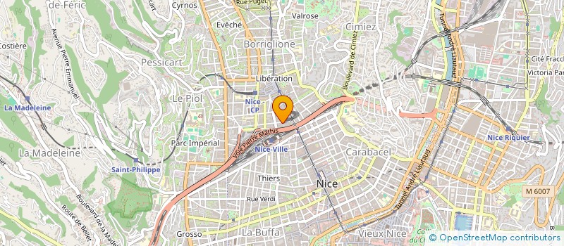 localisation de l'entreprise MADAME AGNES DELAUNAY  NICE