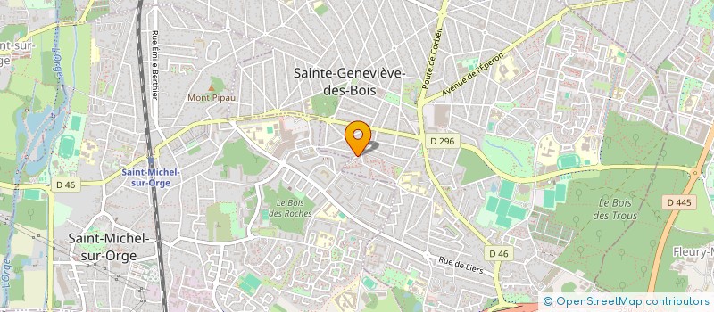 localisation de l'entreprise MADAME AGNES DELAY à SAINTE-GENEVIEVE-DES-BOIS