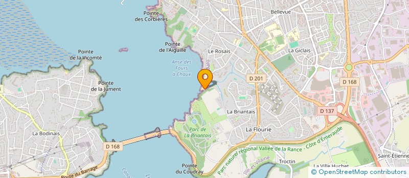 localisation de l'entreprise MADAME AGNES DEMBSKI  SAINT-MALO