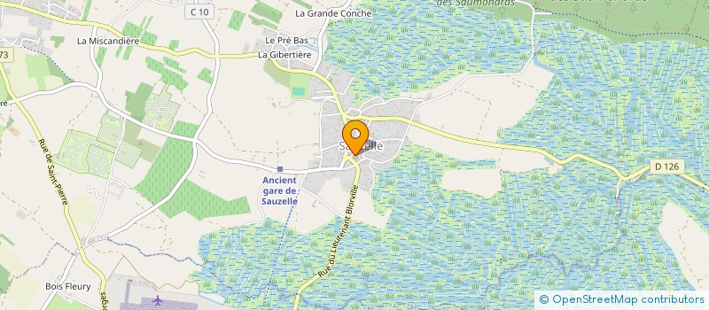 localisation de l'entreprise MADAME AGNES DENIEAU à SAINT-GEORGES-D'OLERON
