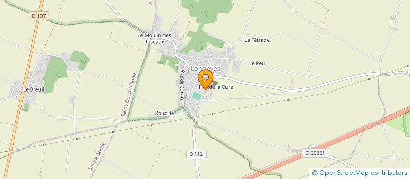 localisation de l'entreprise MADAME AGNES DERRET  LONGEVES