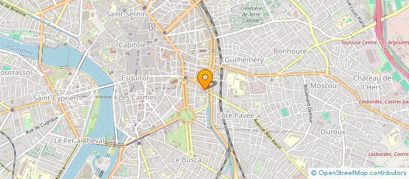 localisation de l'entreprise MADAME AGNES DESALMAND à TOULOUSE