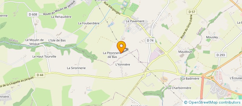 localisation de l'entreprise MADAME AGNES DESBAN à GRATOT