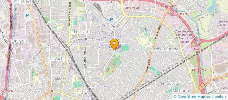 localisation de l'entreprise MADAME AGNES DESCOUS à TOULOUSE