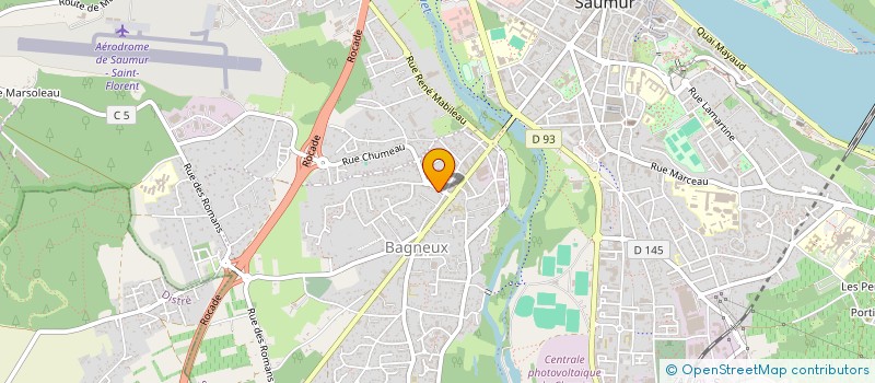 localisation de l'entreprise MADAME AGNES DESNOES  SAUMUR