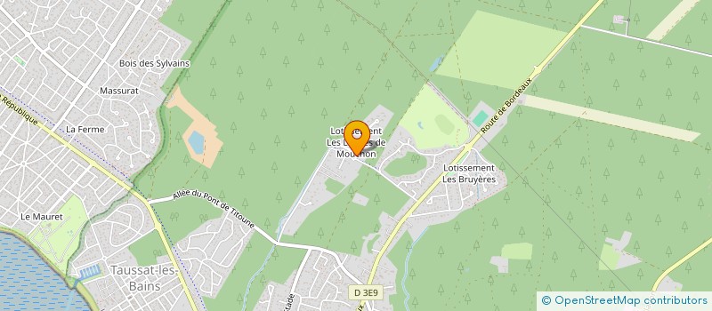 localisation de l'entreprise MADAME AGNES DESSERRE  LANTON