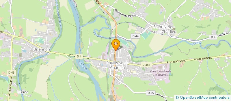 localisation de l'entreprise MADAME AGNES DEVEAUX  POUILLY-SOUS-CHARLIEU