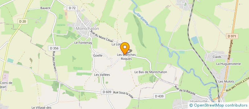 localisation de l'entreprise MADAME AGNES DEYNOUS  ORVAL SUR SIENNE