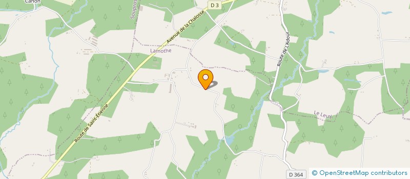 localisation de l'entreprise MADAME AGNES DIETRICH  LAMOTHE